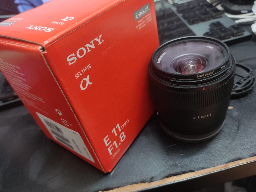 SONY E 11mm 1.8 + K&F可変NDフィルター他付