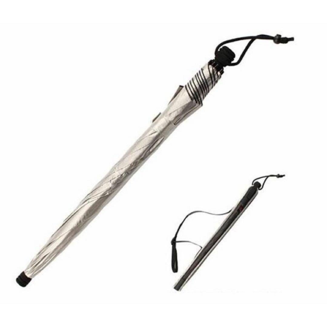 ユーロシルム スウイングライトフレックスアンブレラ メタリックシルバー