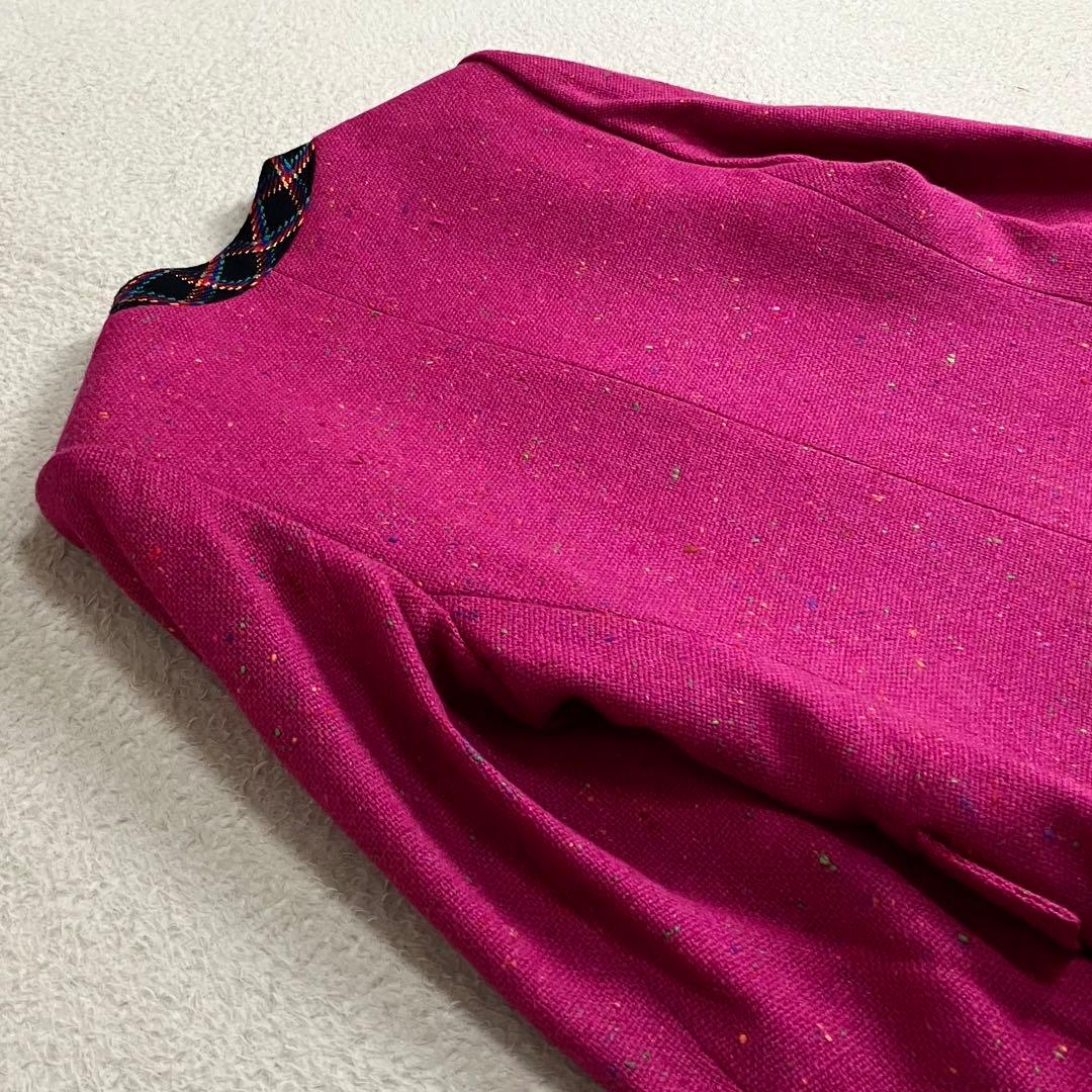 Yves Saint Laurent イヴサンローラン　ジャケット　ルビーピンク