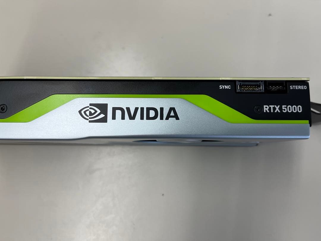 NVIDIA QUADRO RTX5000 グラフィックボード 16GB 中古品