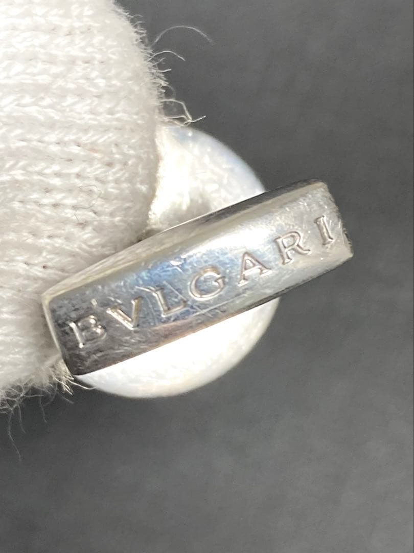 BVLGARI ブルガリ　ブルガリ　シルバー　カフス　カフスリンクス　袋付き