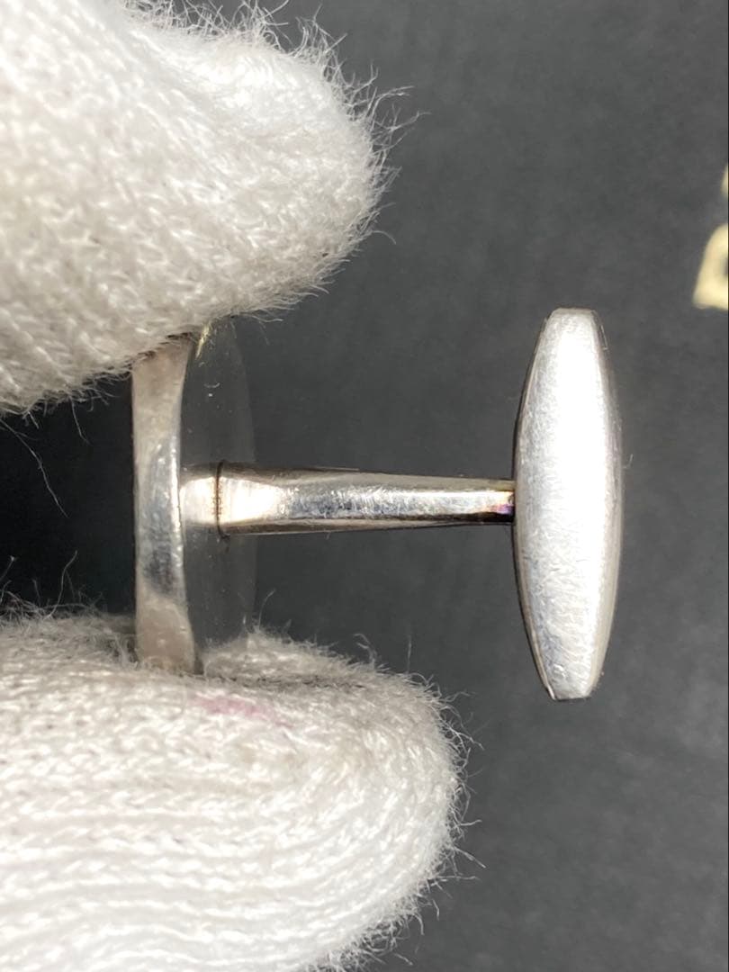 BVLGARI ブルガリ　ブルガリ　シルバー　カフス　カフスリンクス　袋付き