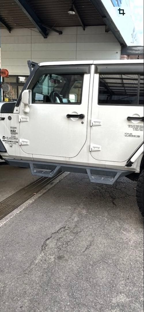 さ*ー様 JKラングラー パラマウント 前後バンパー サイドステップ LEDライ