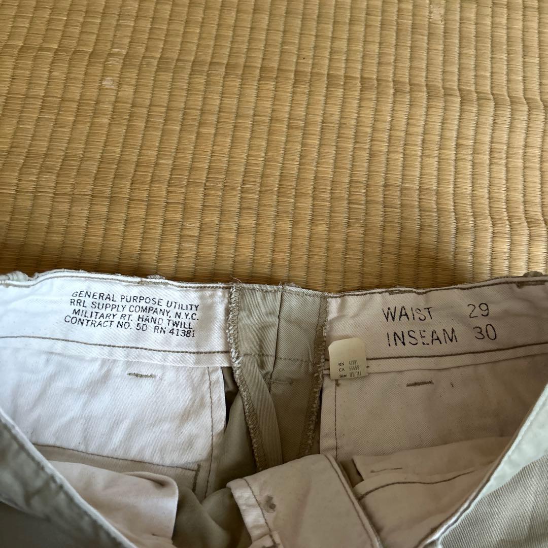 RRL チノパン　ストレート