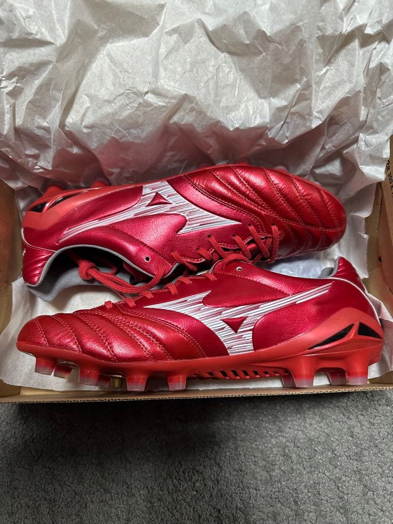 ミズノ モナルシーダ NEO III ELITE【ルビーレッド×ホワイト】新品
