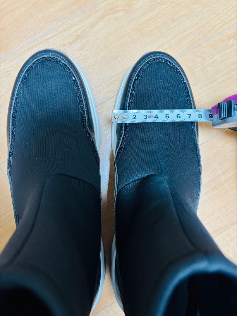 極美品　プラスダイアナ オールウェザーショートブーツ 雨天対応