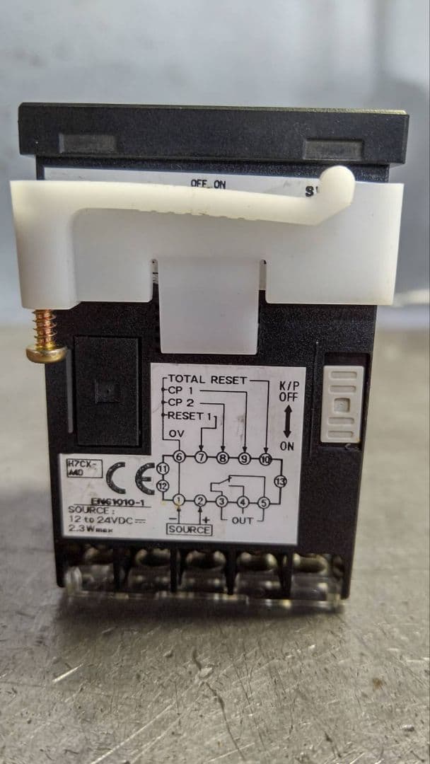 OMRON 電子カウンター H7CX
中古品の為多少の汚れ、キズ有り