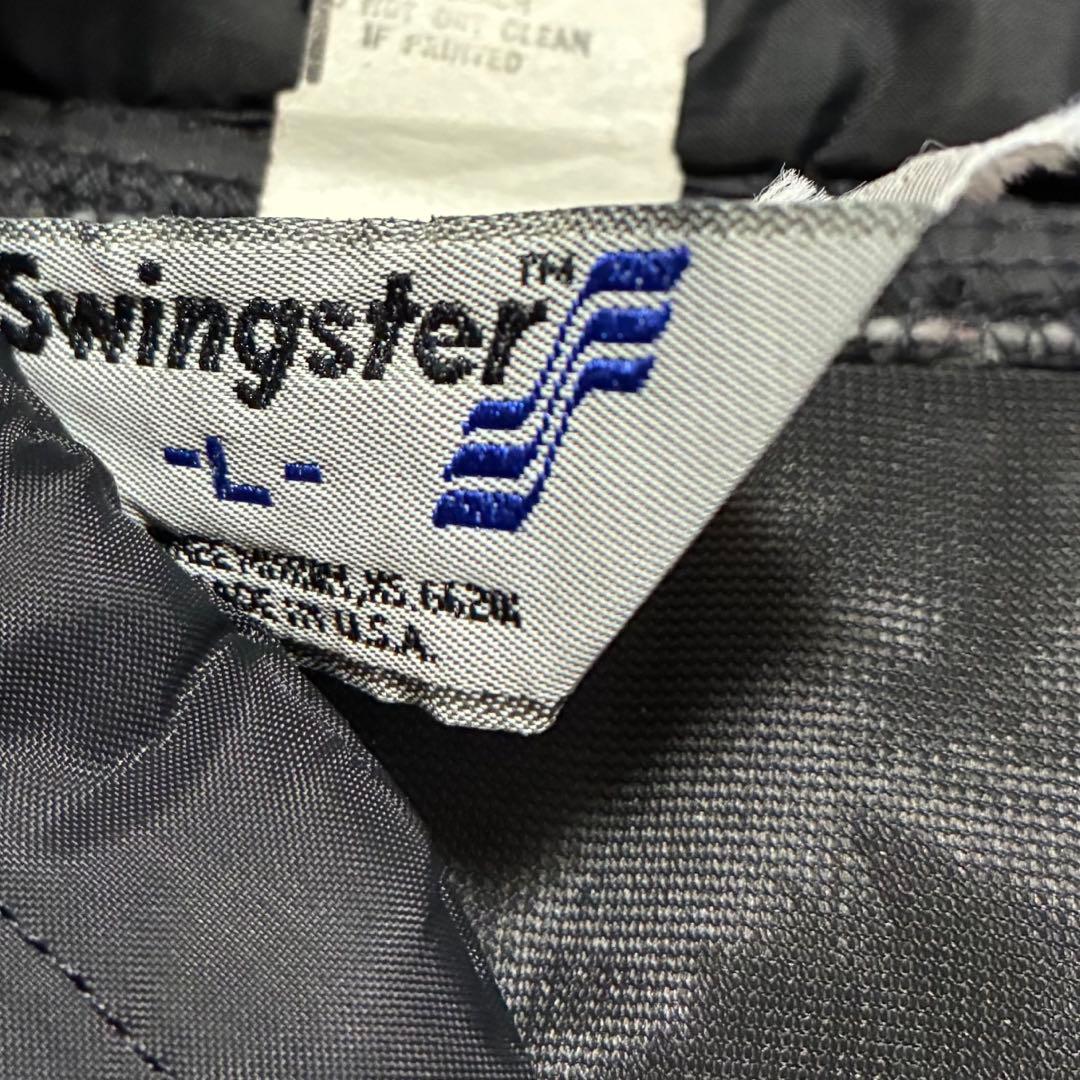 70S USA製 swingster ダウンベスト レーシングベスト L 中綿