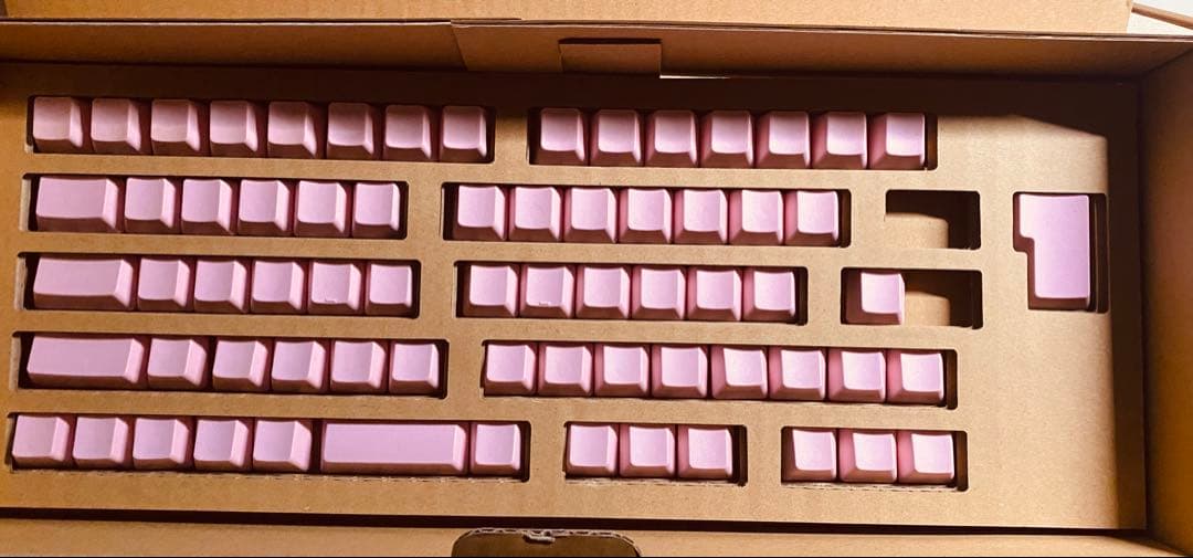 HHKB キーキャップ 桜色 無刻印 JP配列
