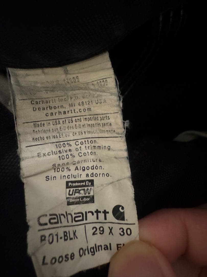 Carharttカーハートダブルニーペインターパンツ29x30