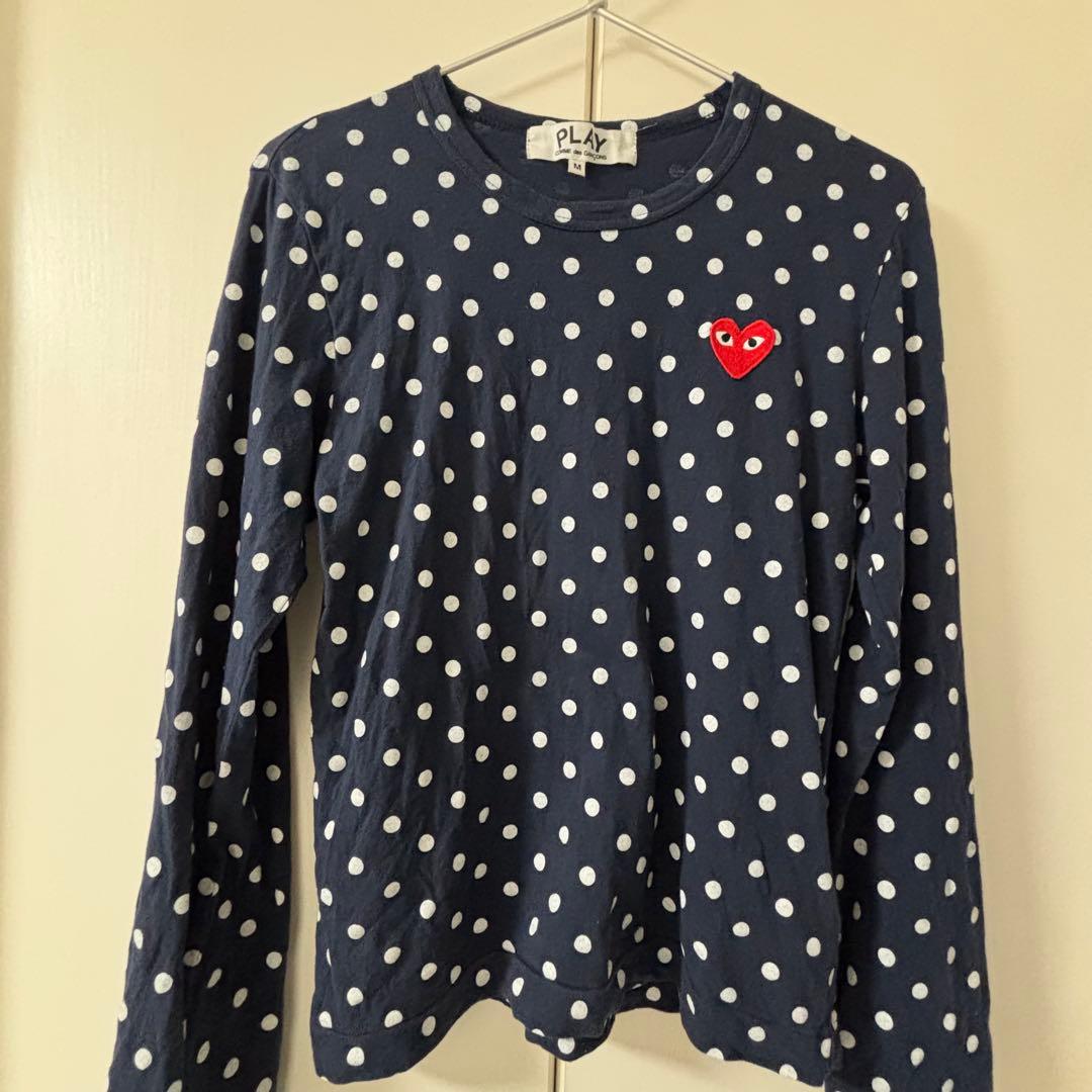 コムデギャルソン ドット ロンT Tシャツ