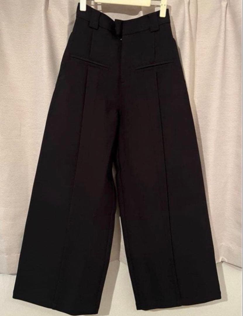 Fax copy express ワイドスラックス ブラック Lサイズ