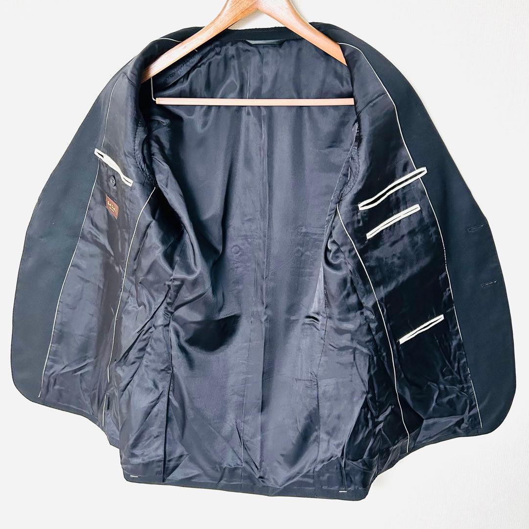 ミ*ュ様 ポールスミスコレクション シングル ブラックスーツ セットアップ