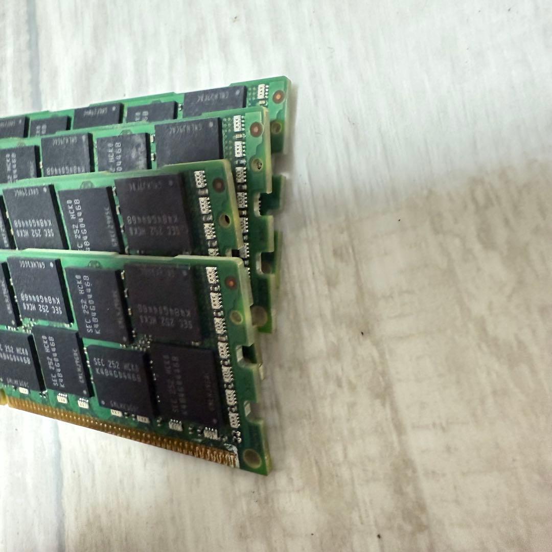 Samsung 16GB DDR3 メモリー PC3-12800 4枚セード