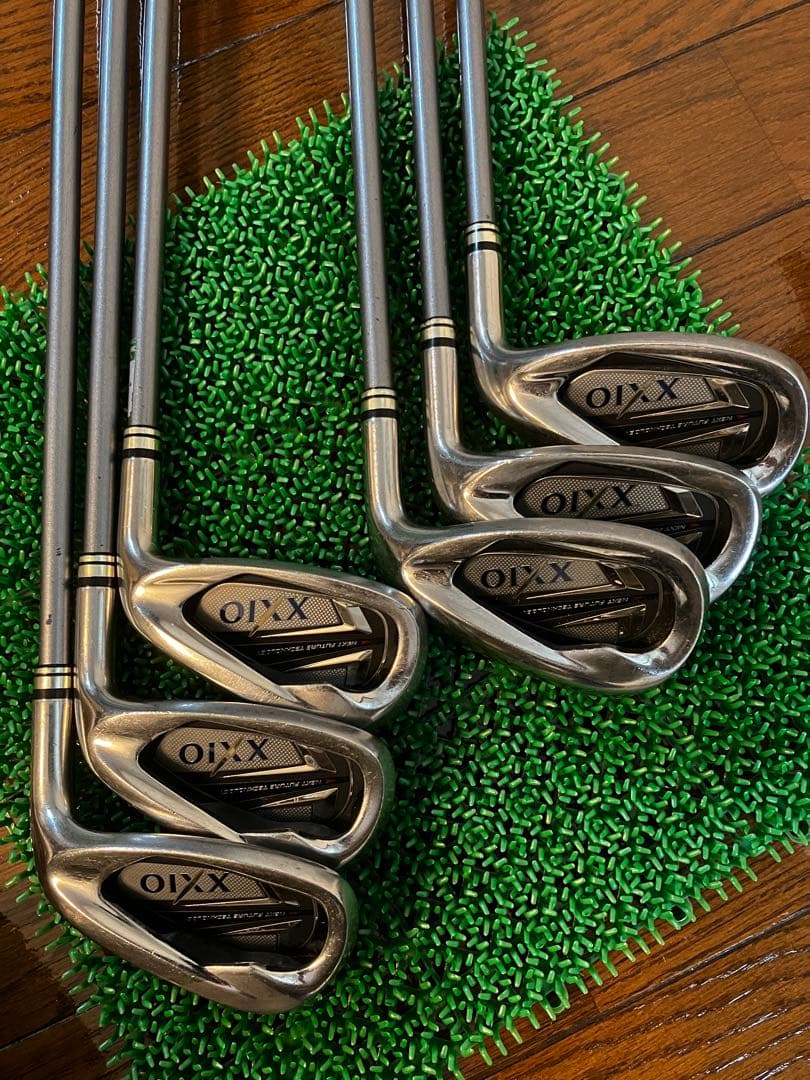 ゼクシオ7 MP700 カーボンシャフト フレックスS アイアンセット ６本
