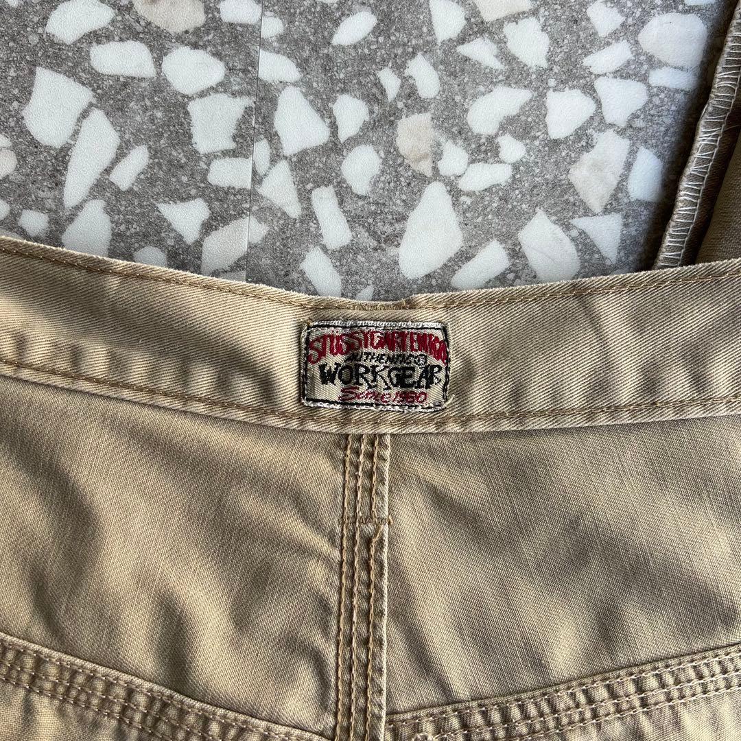 【ワークギア、オールドステューシー】バギーパンツ90sストリート古着菅田将暉
