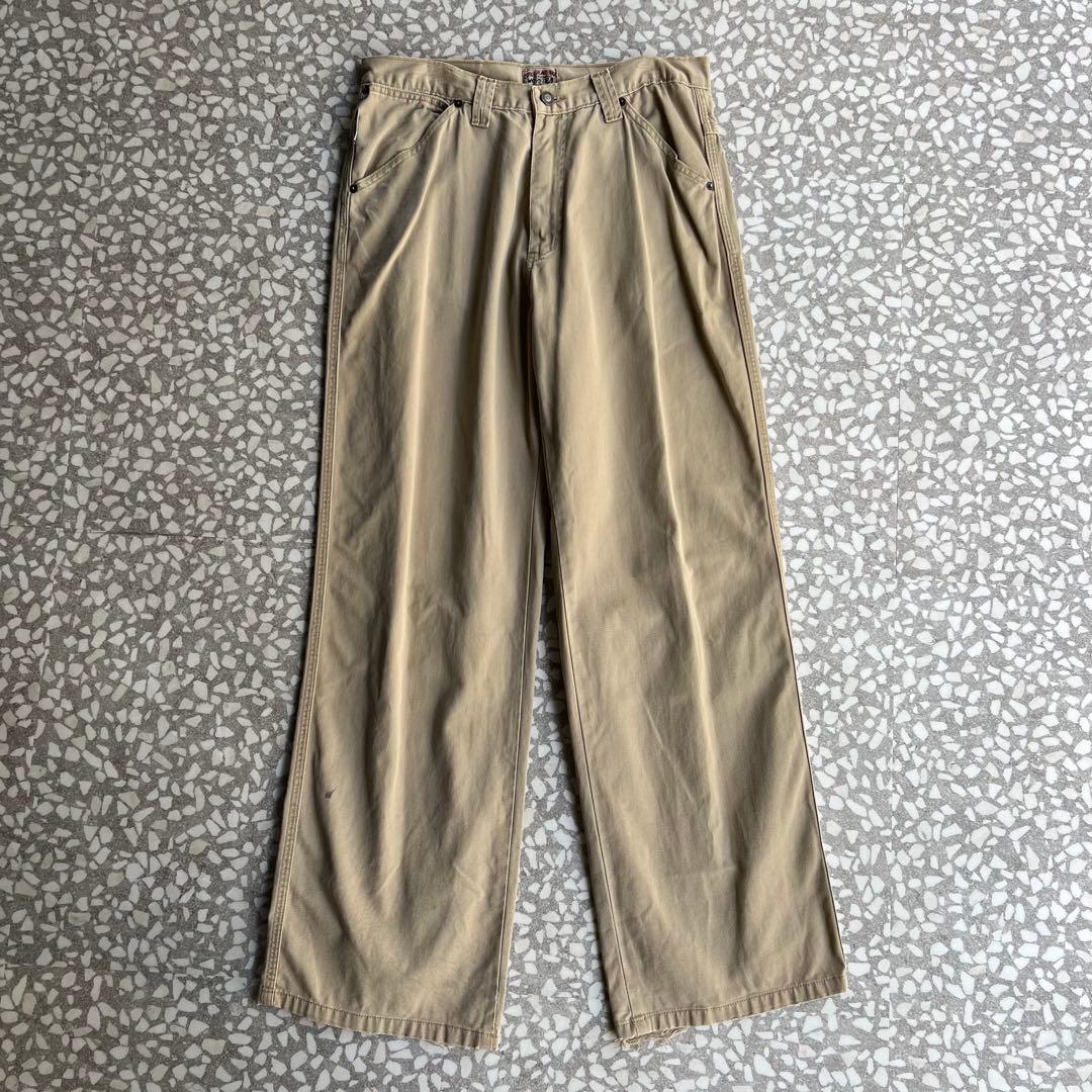 【ワークギア、オールドステューシー】バギーパンツ90sストリート古着菅田将暉