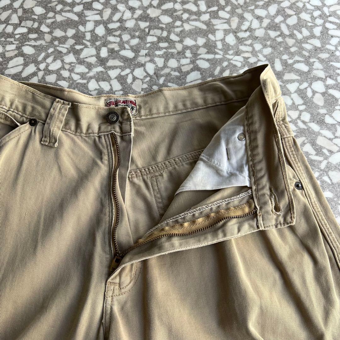 【ワークギア、オールドステューシー】バギーパンツ90sストリート古着菅田将暉