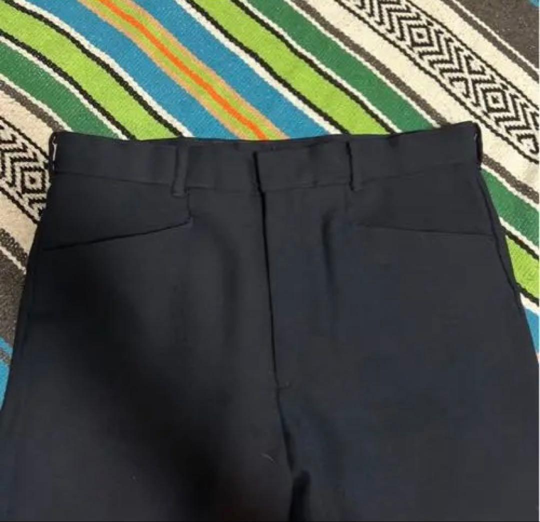 80s LEVI’S アクションスラックス ネイビー W33/L32