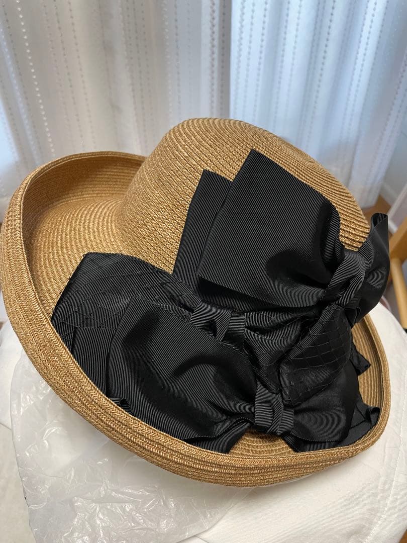 ✨新品未使用品　ビューランス　帽子　ハット ビックリボン