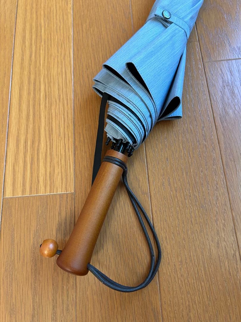 サンバリア100 ２段折 日傘 フロストブルー