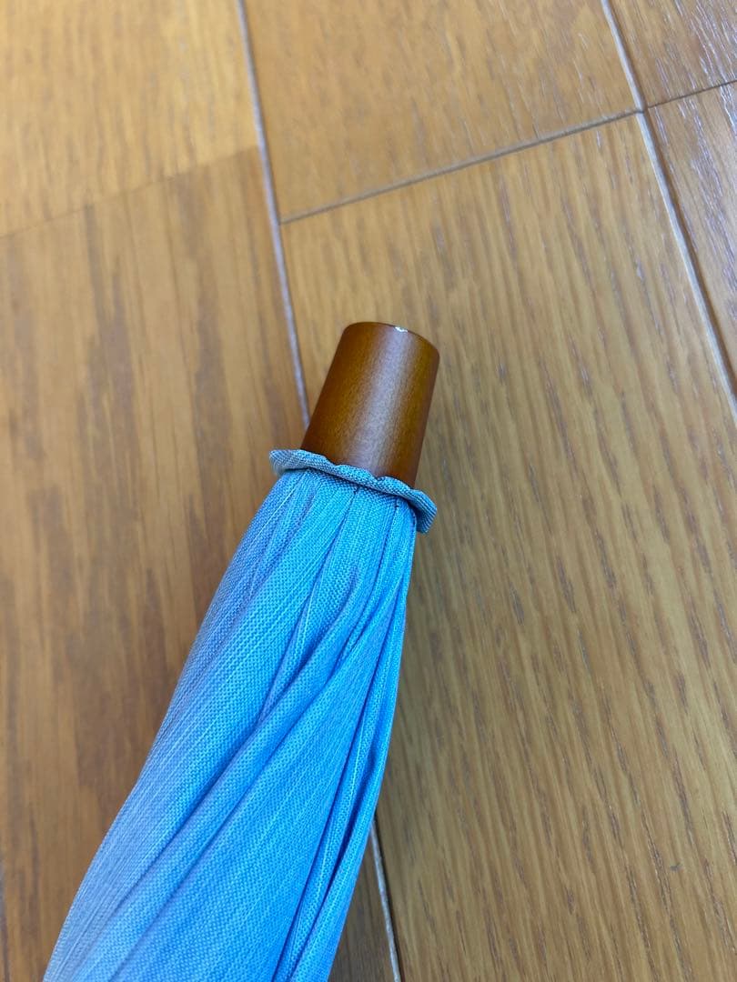 サンバリア100 ２段折 日傘 フロストブルー