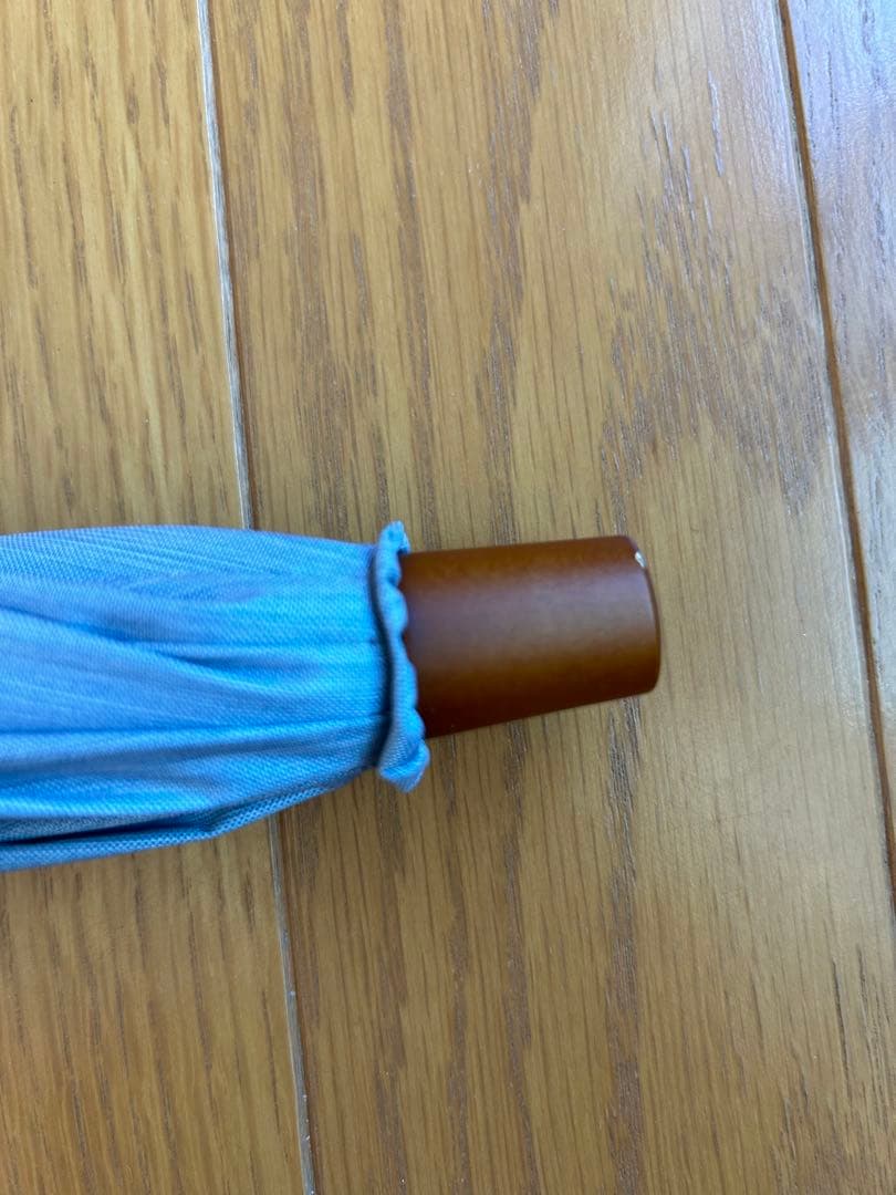 サンバリア100 ２段折 日傘 フロストブルー