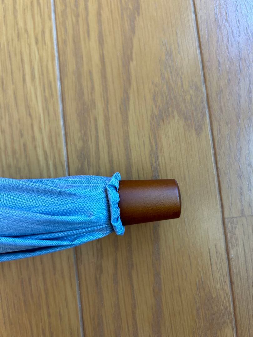 サンバリア100 ２段折 日傘 フロストブルー