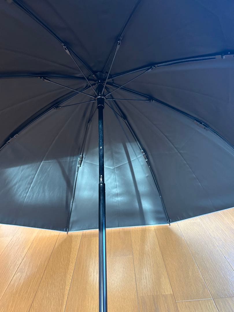 サンバリア100 ２段折 日傘 フロストブルー