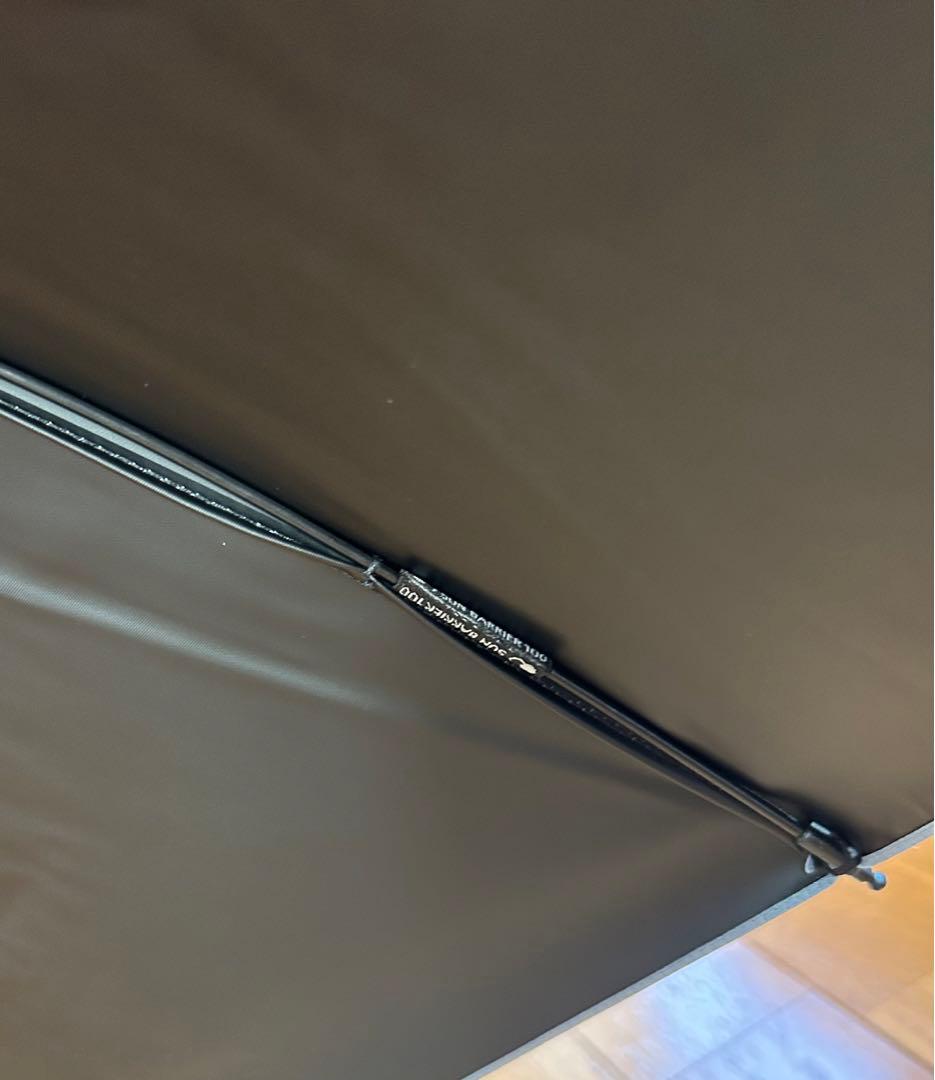 サンバリア100 ２段折 日傘 フロストブルー