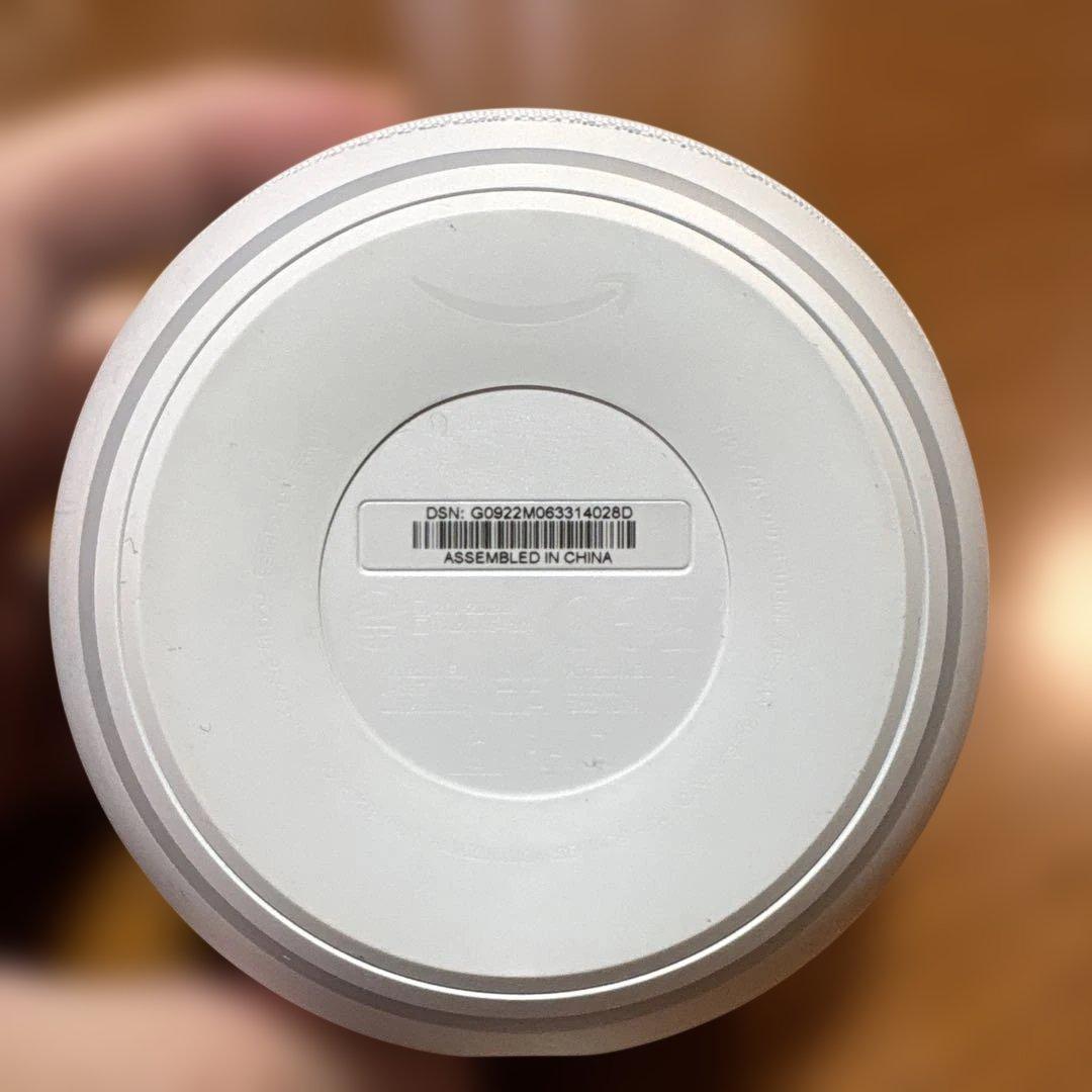 美品 Amazon エコードットウィズクロック 第5世代 アレクサ