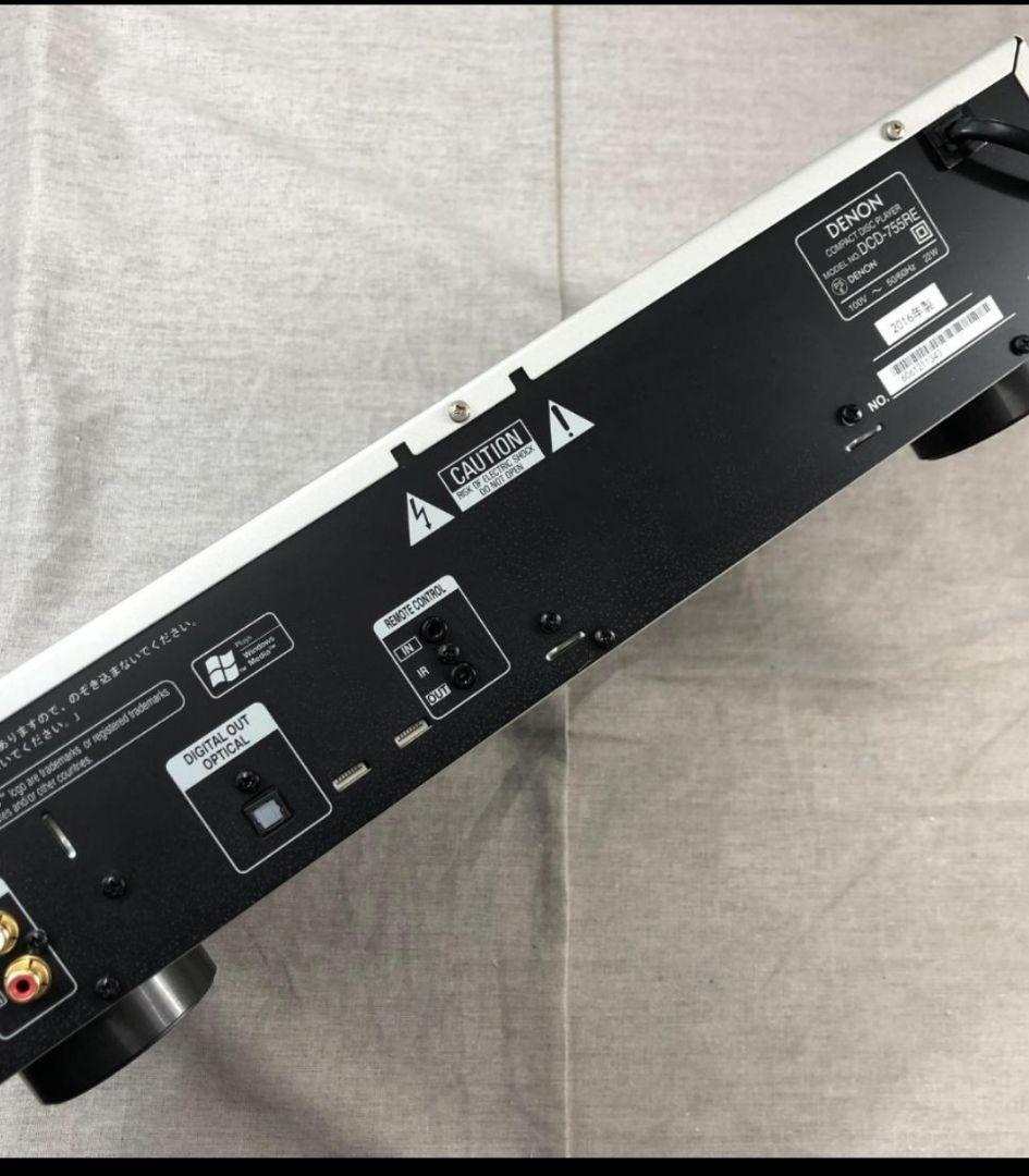 Denon CDプレーヤー DCD-755RE-SP　エントリークラス