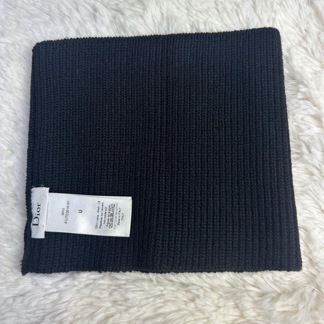 極美品 クリスチャンディオール CHRISTIAN DIOR ネックウォーマー