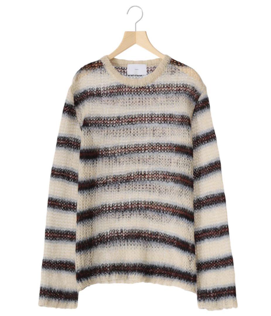 シュガーヒル　モヘアニット　ボーダー