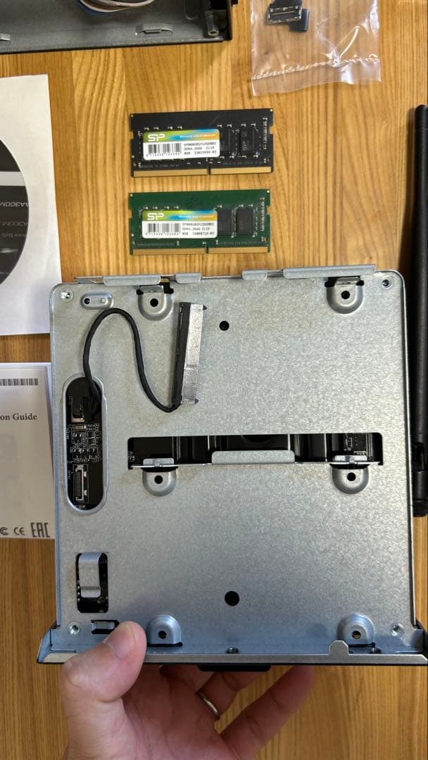 DeskMini A300 CPU・メモリ・Wi-Fiモジュールセット