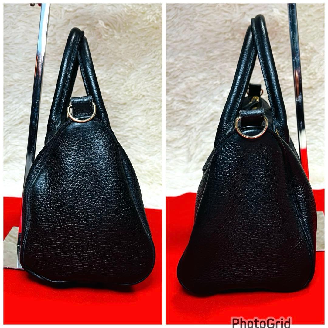 YOUNG&OLSEN フレームワーク別注 ミニボストン 2way ブラック