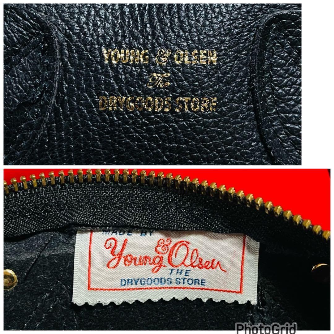 YOUNG&OLSEN フレームワーク別注 ミニボストン 2way ブラック