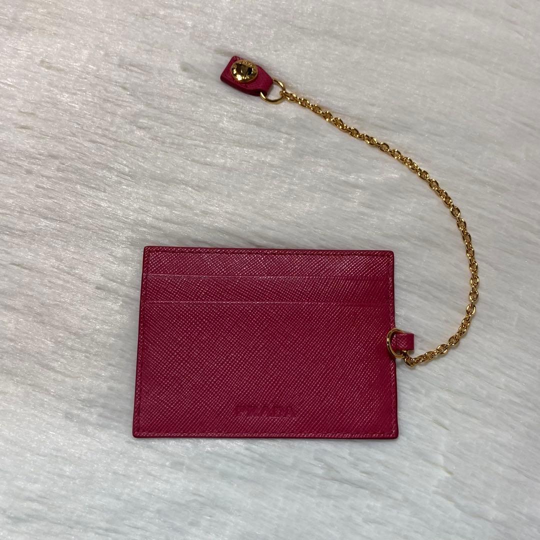 月末限定価格　PRADA プラダ　長財布　リボン　二つ折り　ピンク　箱付き　人気