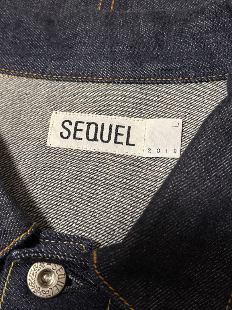 SEQUEL fragment 1st Gジャン デニムジャケット indigo