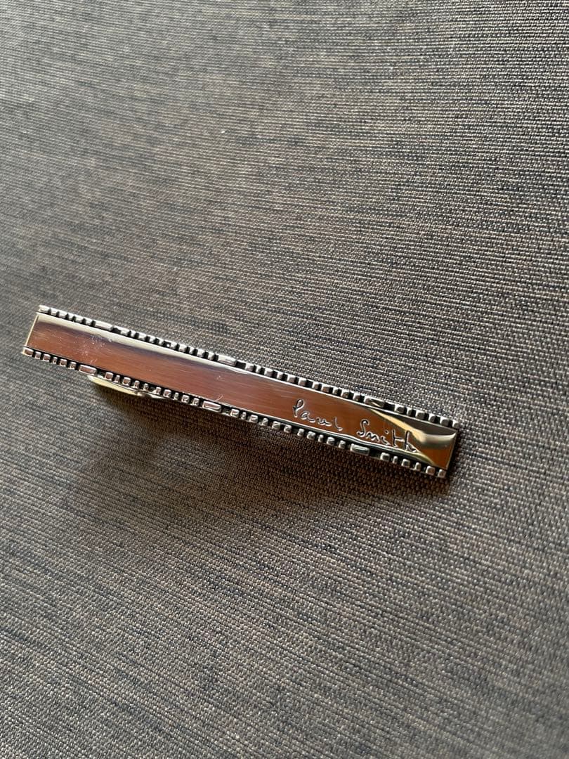 Paul Smith シルバー925 バーコード&グッドラックタイピン 未使用