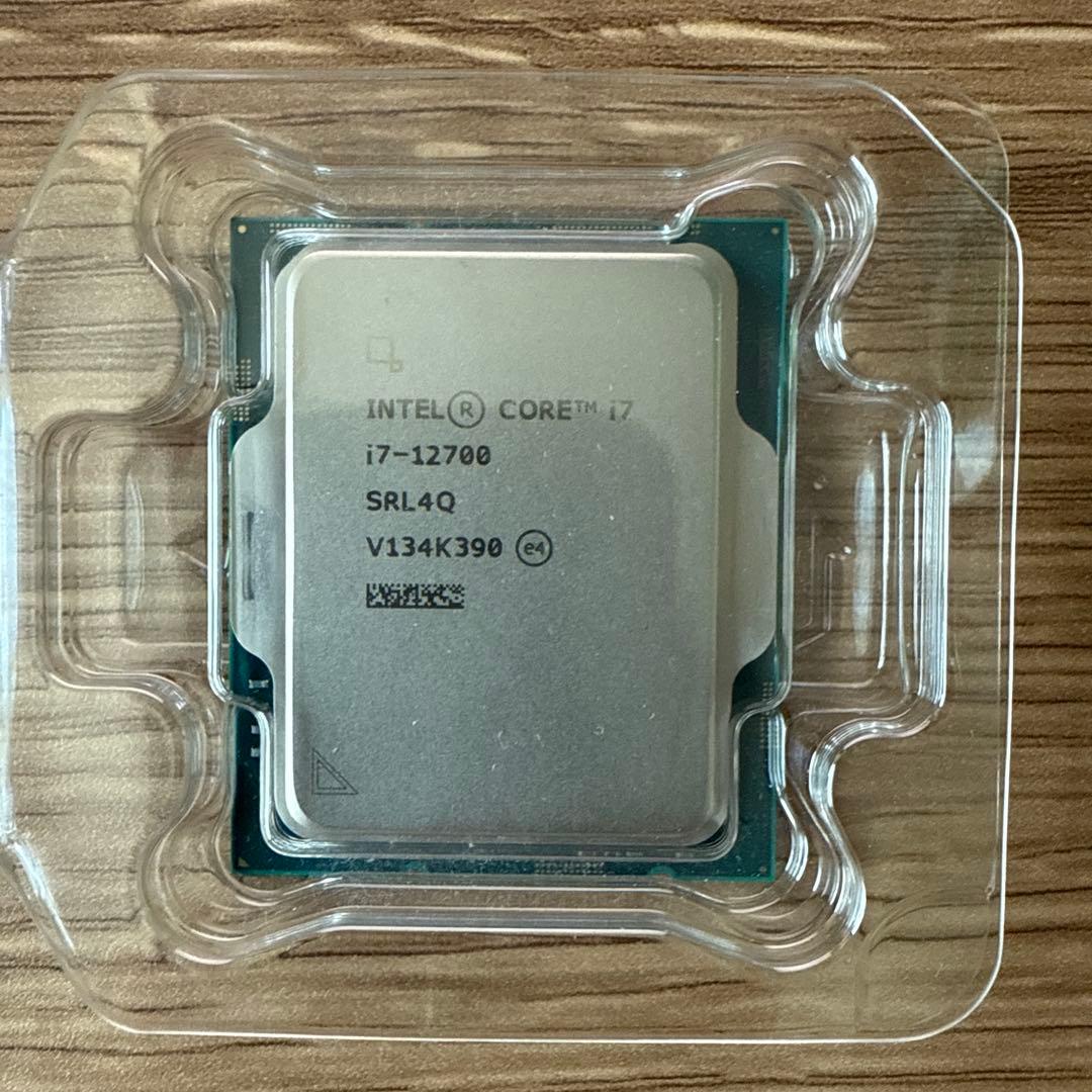 Intel Core i7-12700 12世代 CPU LGA1700
