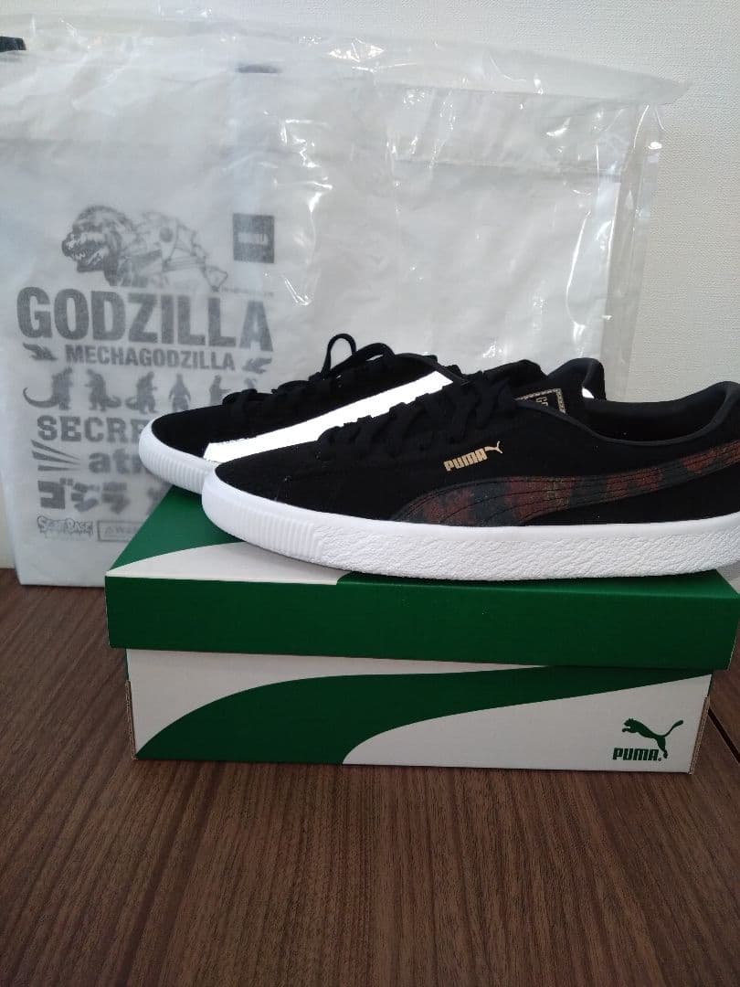 ■新品未使用■シークレットベース ゴジラ ソフビ PUMA スニーカー セット