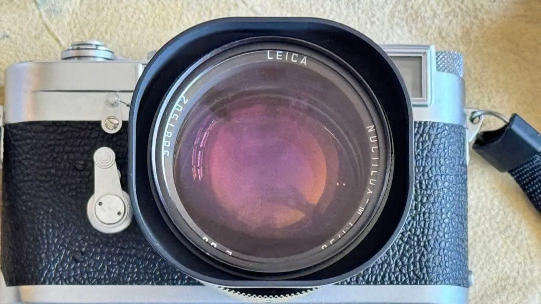 そら豆優遇なしLeica M-ノクティルックス 50mm F1. 純正UV付