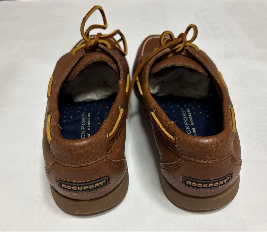 Rockport ブラウン デッキシューズ