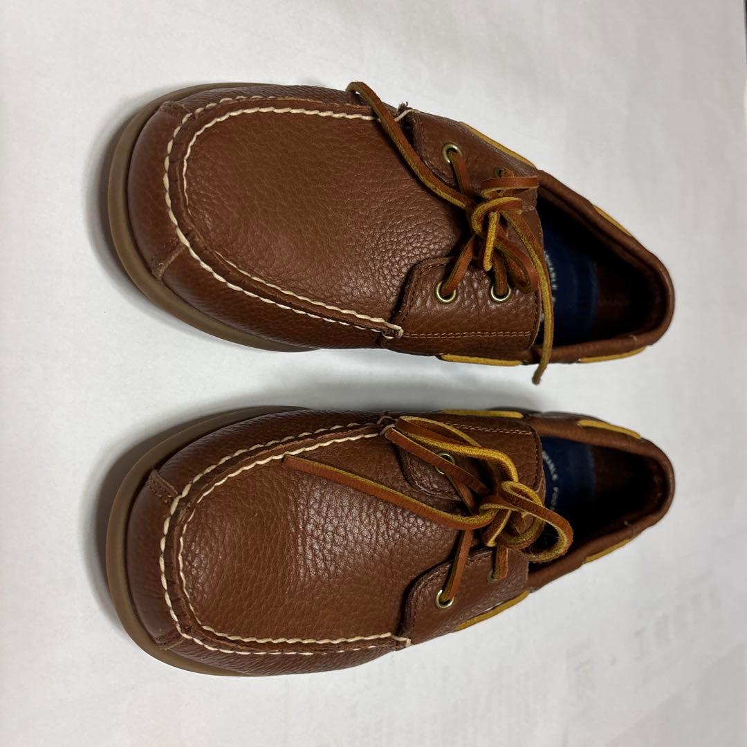 Rockport ブラウン デッキシューズ