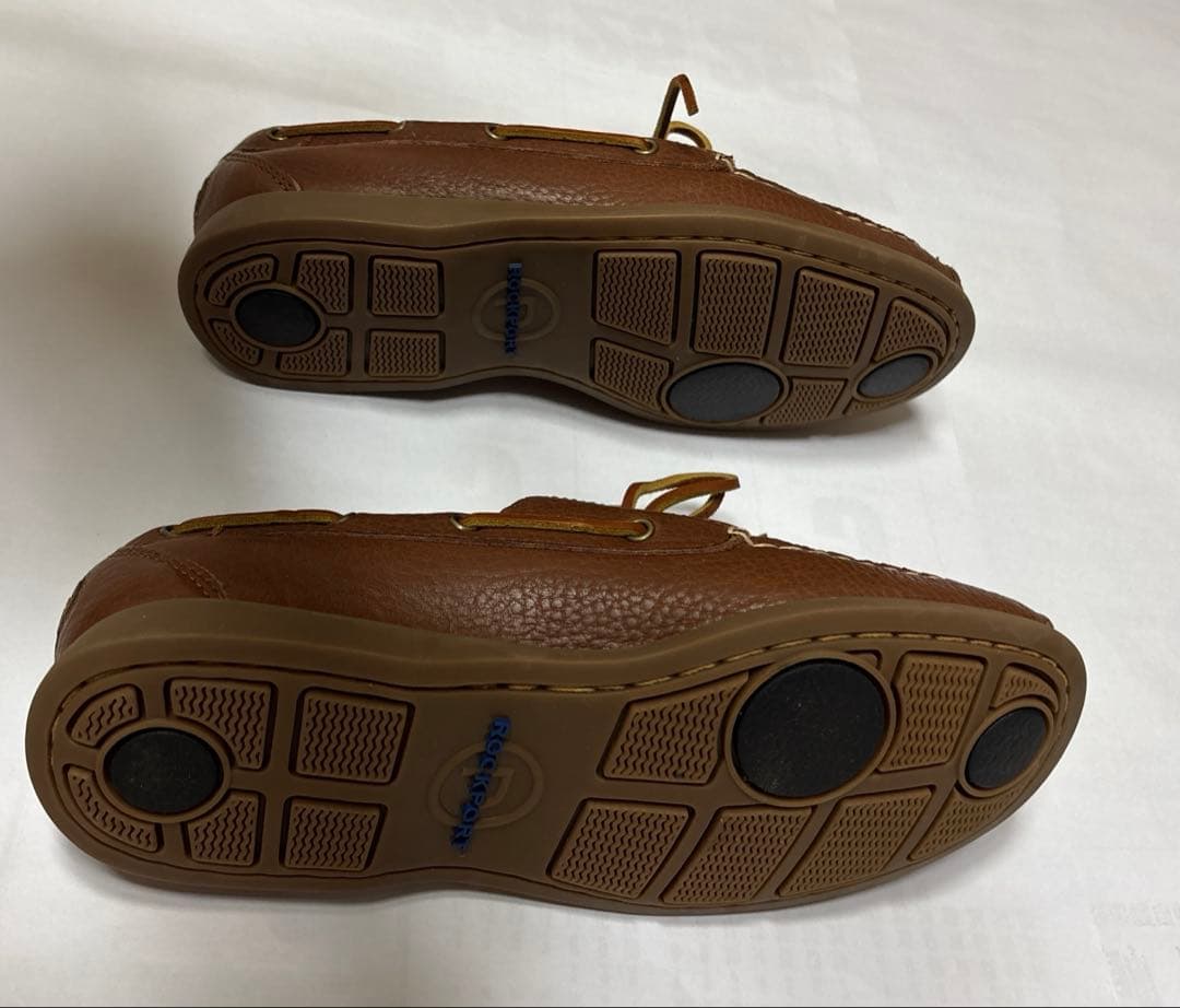 Rockport ブラウン デッキシューズ