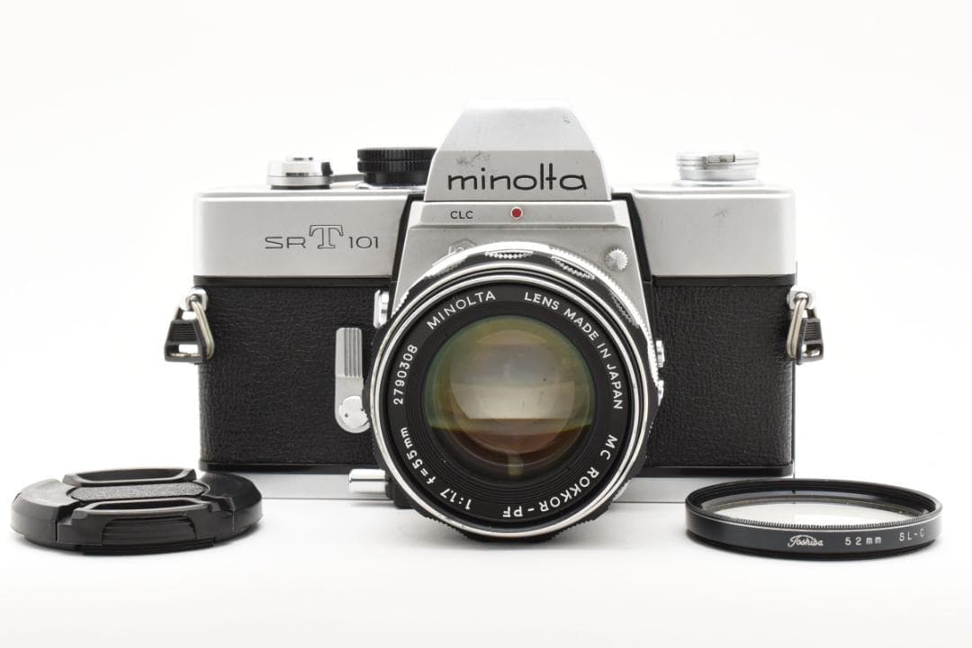 完動品 ミノルタ SRT101 ROKKOR-PF 55mm F/1.7