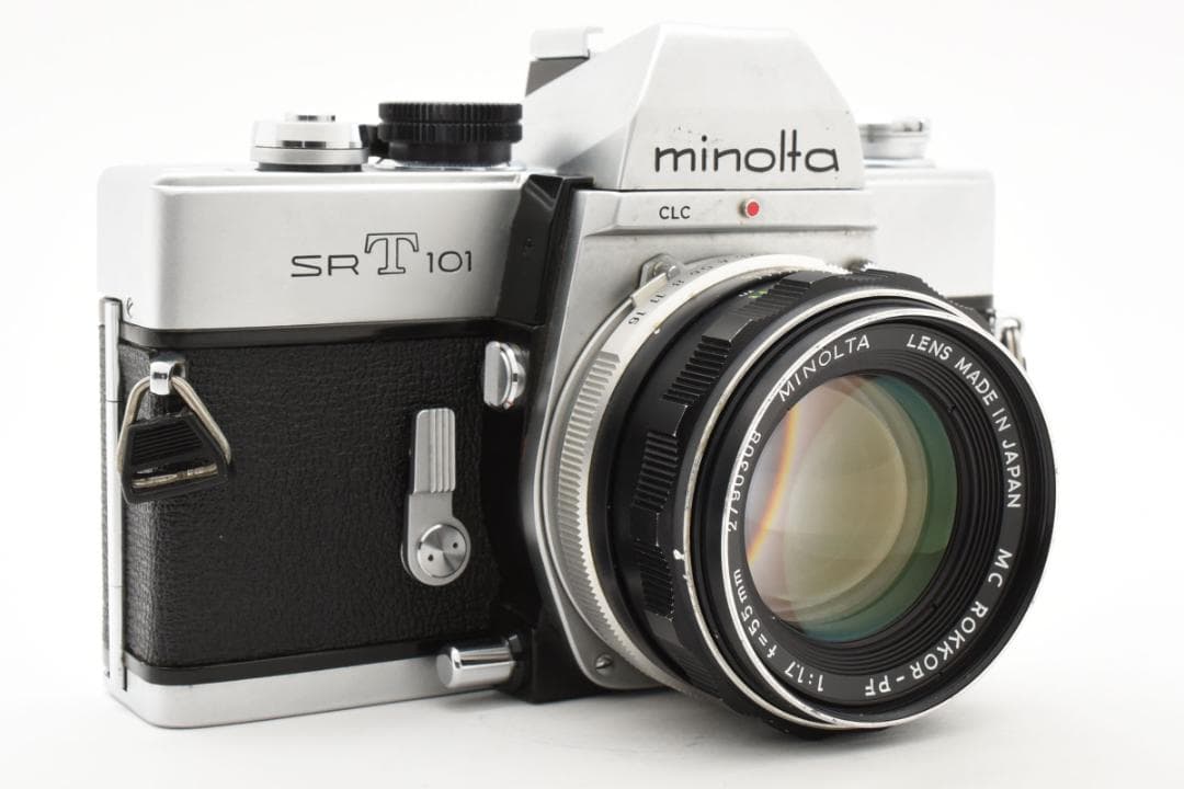 完動品 ミノルタ SRT101 ROKKOR-PF 55mm F/1.7
