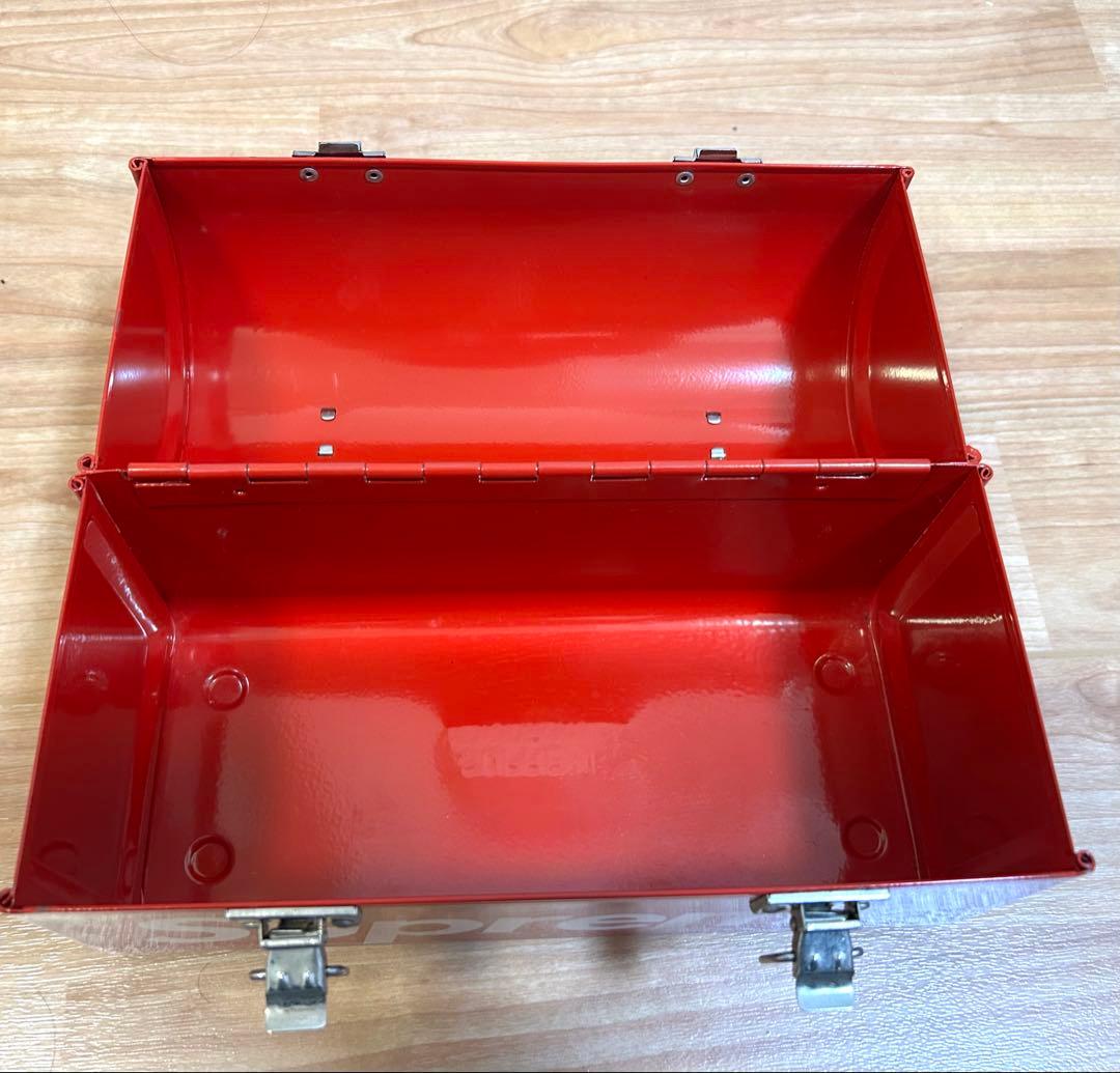 シュプリーム メタルランチボックス ツールボックス 工具箱 レッド