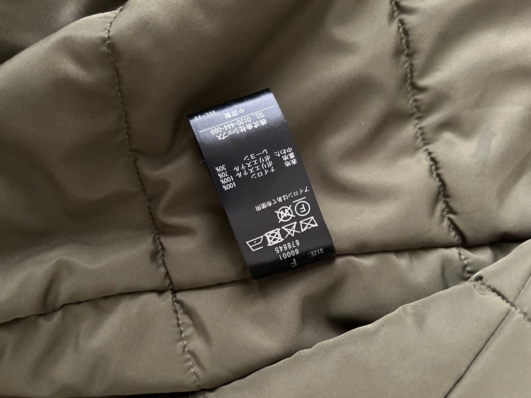 【WEB限定】SHIPS any: 中綿 ダブル ジップ スタンド ブルゾン